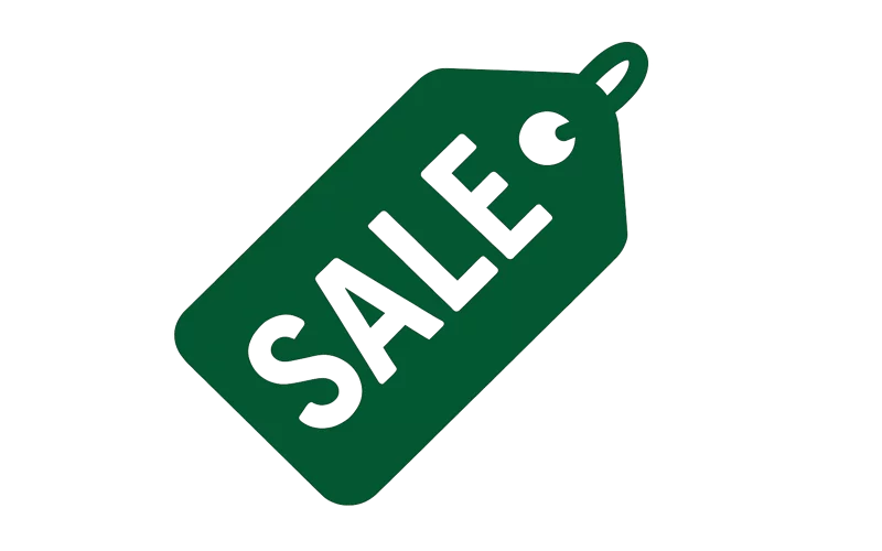 SALE % SALE %