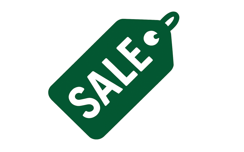 SALE % SALE %