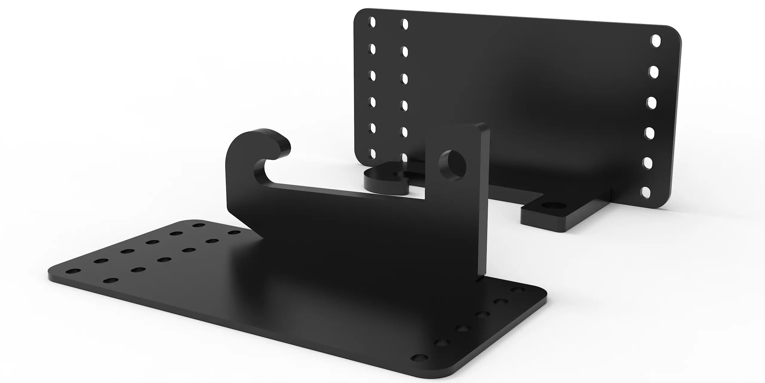 Schmutzschieber proLine mit Schraubadapter Giant hydr. 40x40x310mm in 2550 mm Arbeitsbreite